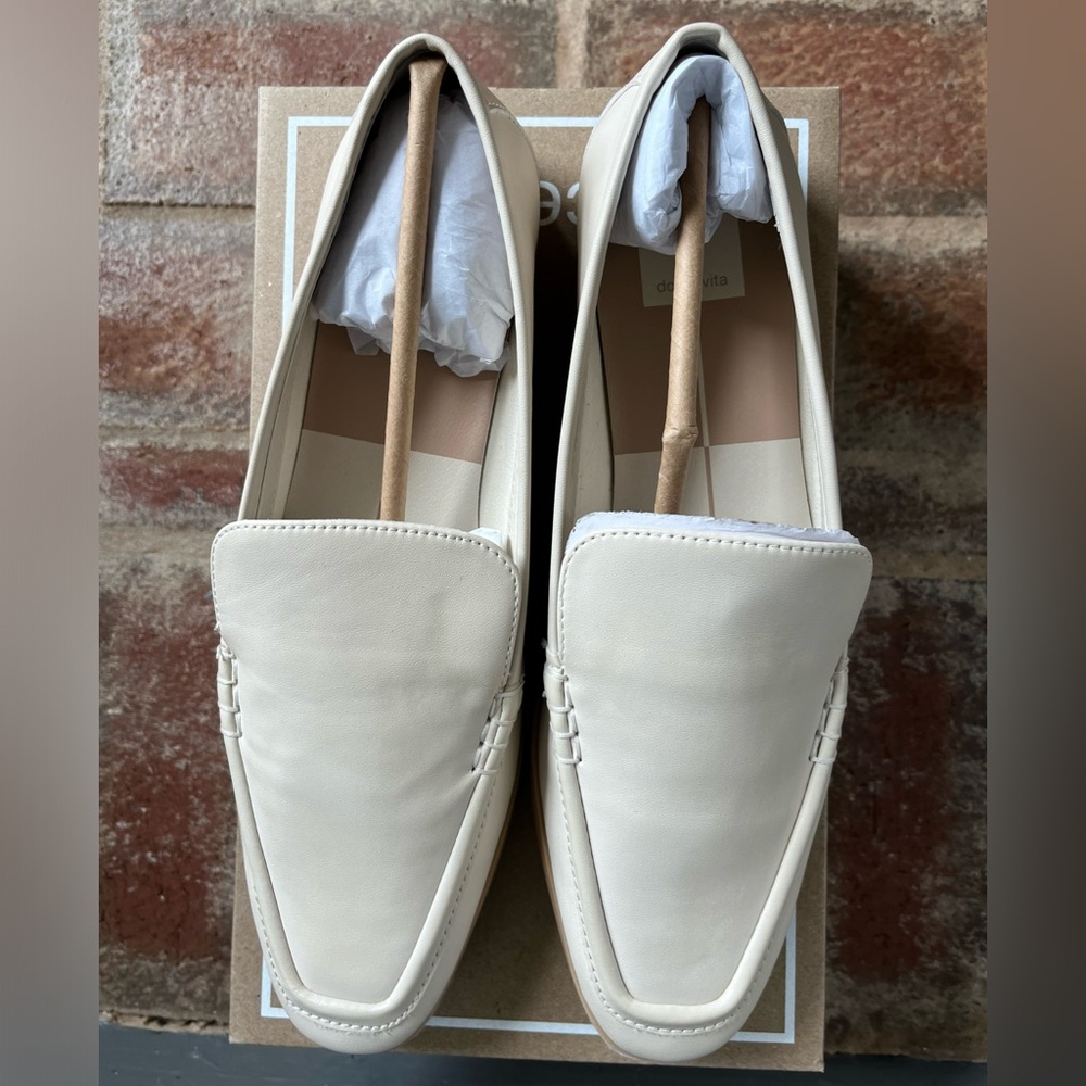 NEW Dolce Vita Catela Loafer in Ivory Stella